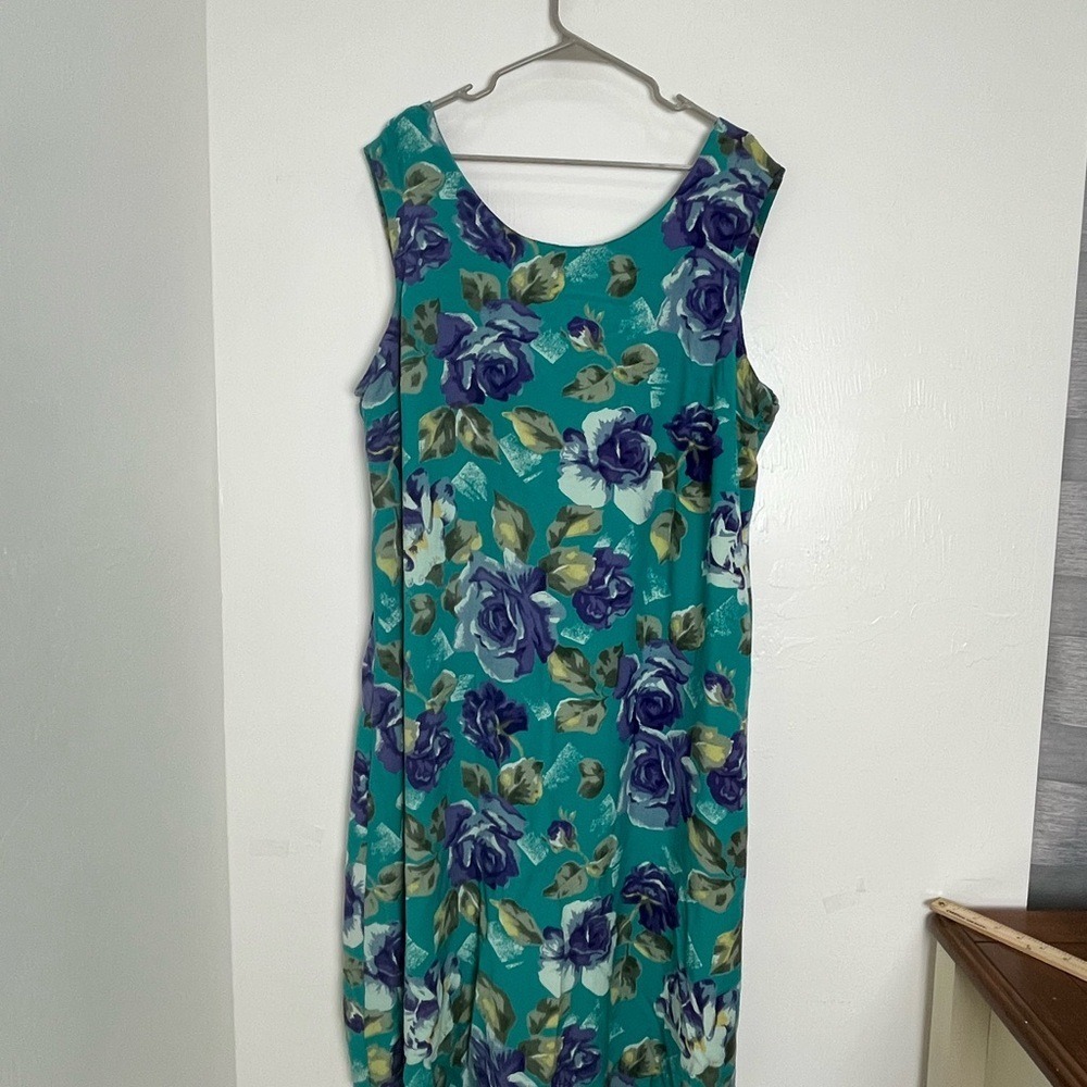 Vintage 90s Betsy Lauren Dress Womens Size 24 Fairy Feminine